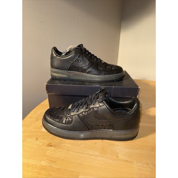 Nike Air Force 1 Supreme Max Air Birds Nest Size 13 Black Custom 318772-002 main image 6